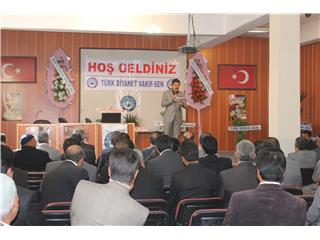 Türk Diyanet Vakıf-Sen Van-Ağrı-Bitlis Şubesi 1. Olağan Kongresi Yapıldı.